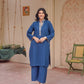 Dhanak Embroidery 2Pc