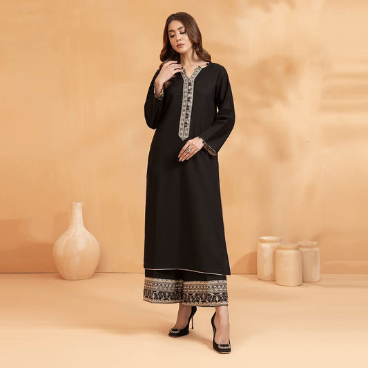 Warm Whisper Embroidered Long Length