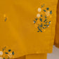 Tulip Mustard Embroidery 2Pc