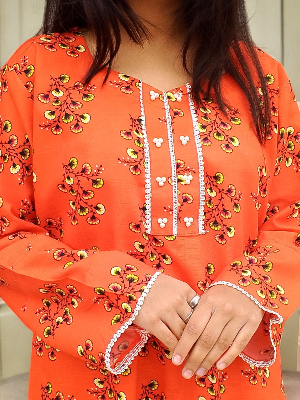 Digital Khaddar Kurta 2Pcs