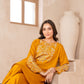 Mustard Dusky Bloom 2Pc – Premium Dhank